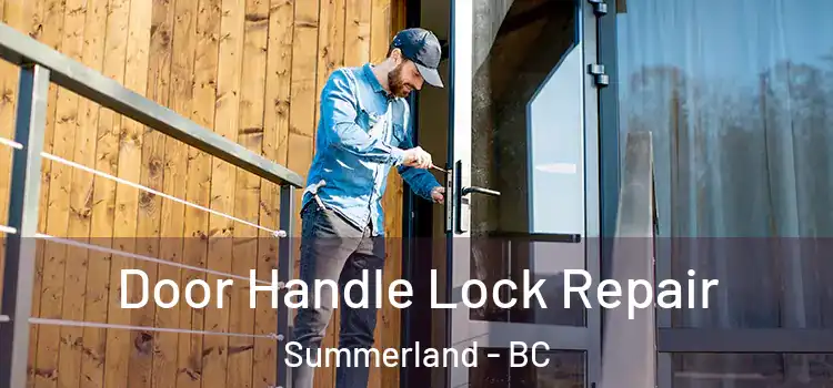Door Handle Lock Repair Summerland - BC