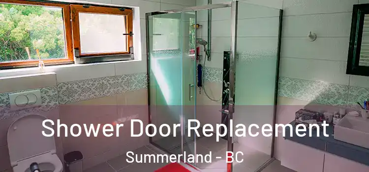 Shower Door Replacement Summerland - BC