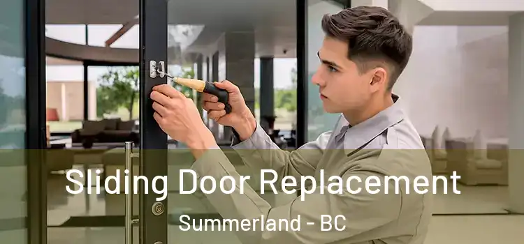 Sliding Door Replacement Summerland - BC